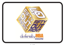 Diversity MBA Magazine's '50 Out Front'
